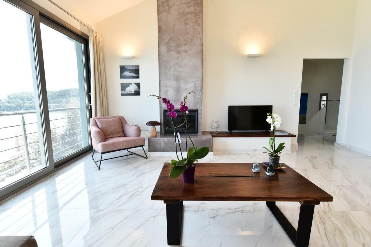 Вилла Thala-Sea Luxury House Кавала Экстерьер фото