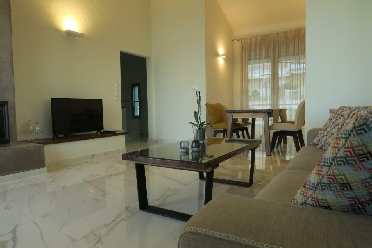 Вилла Thala-Sea Luxury House Кавала Экстерьер фото