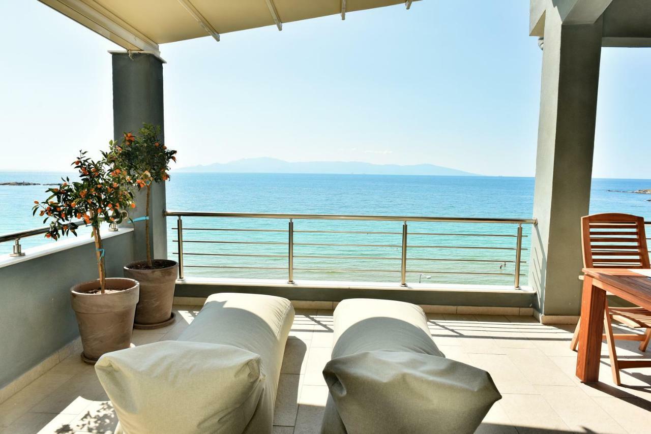 Вилла Thala-Sea Luxury House Кавала Экстерьер фото