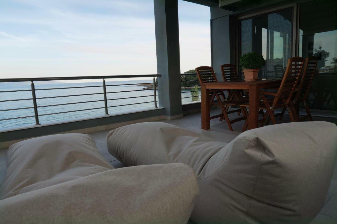 Вилла Thala-Sea Luxury House Кавала Экстерьер фото